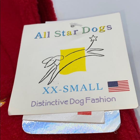 NHL Calgary Flames Hockey Team Dog Fleece Hoodie Sweater Size XX-Small - Picture 6 of 11